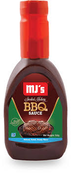 MJ'S BBQ SAUCE SMOKED HICKORY 510G