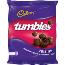 CADBURY TUMBLES RAISIN  65G