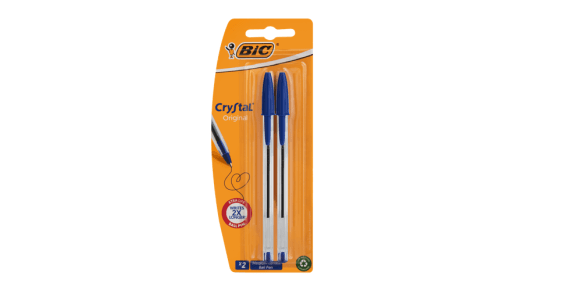 BIC CRYSTAL EXTRA LIFE BLISTER BLACK 2