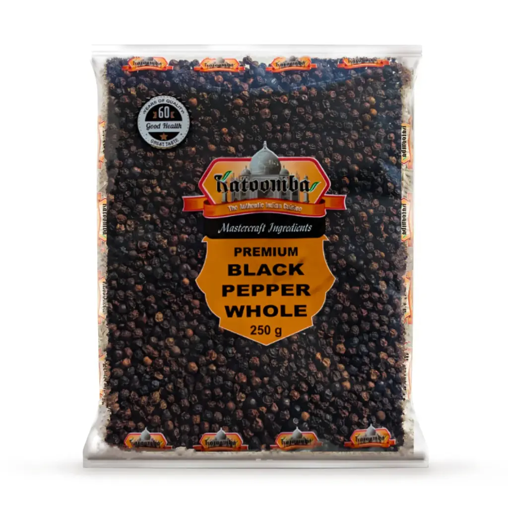 BLACK PEPPER WHOLE 250G