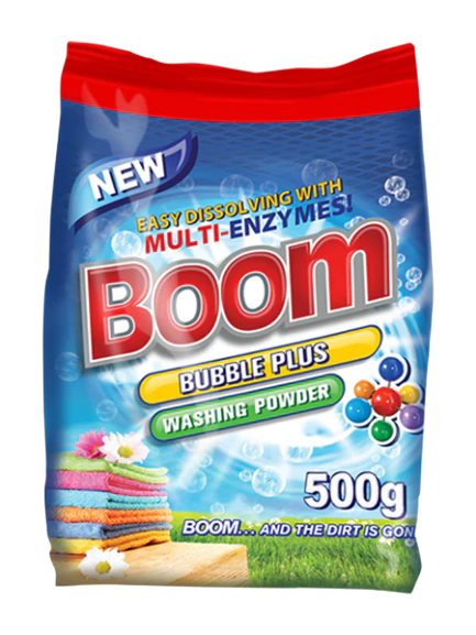BOOM BUBBLE PLUS WASHING POWDER (500G)