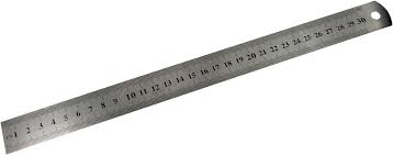 [DTH0000000001837] STEEL RULER SCALE (30 CM)