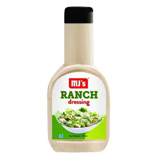[750258367645] MJ'S RANCH DRESSING 237ML