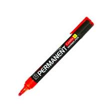 PERMANENT MARKER RED
