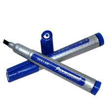 PERMANENT MARKER BLUE