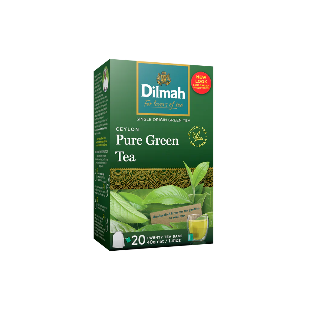 DILMAH PURE GREEN TEA 20S