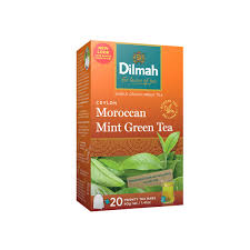 DILMAH CEYLON  MINT GREEN TEA MOROCCAN