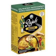 RAJAH MEDIUM CURRY POWDER (350G)