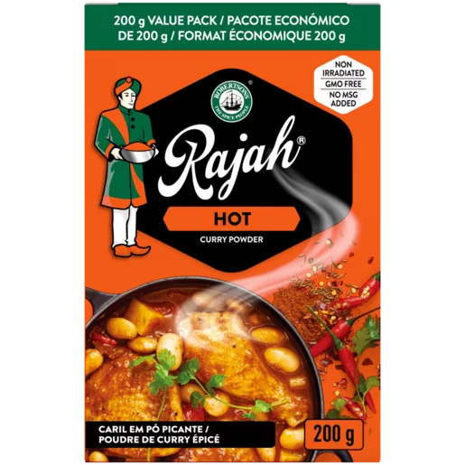 RAJAH HOT CURRY POWDER 100G