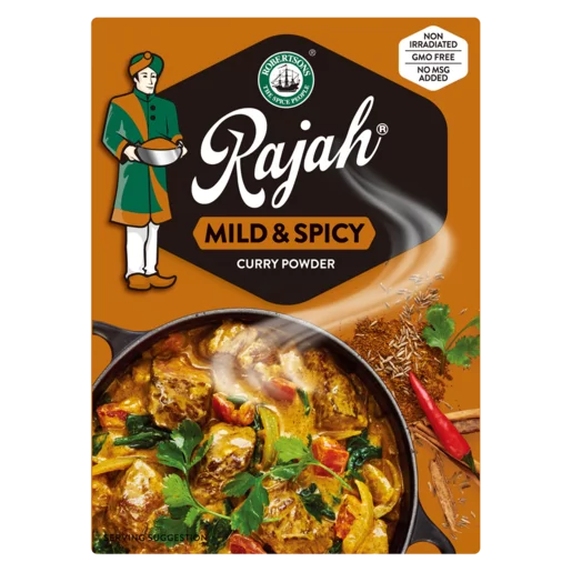 RAJAH MILD & SPICY CURRY POWDER 100G