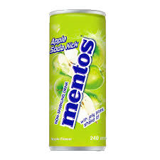 MENTOS APPLE SODA (240ML)