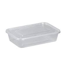 PLASTINO ROUND CONTAINER /LID 500ML