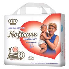 SOFTCARE DIAPERS PREMIUM (48P)
