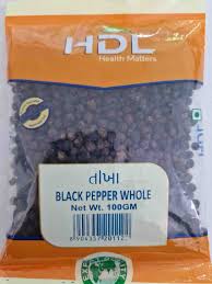 BLACK PEPPER WHOLE 500G