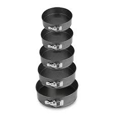 6PCS ROUND SHAPE CAKE MOULD