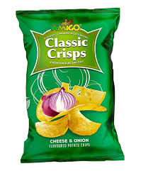 AMIGO CRISPS CHEESE & ONION 25G