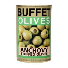 BUFFET OLIVES ANCHOVY 300G