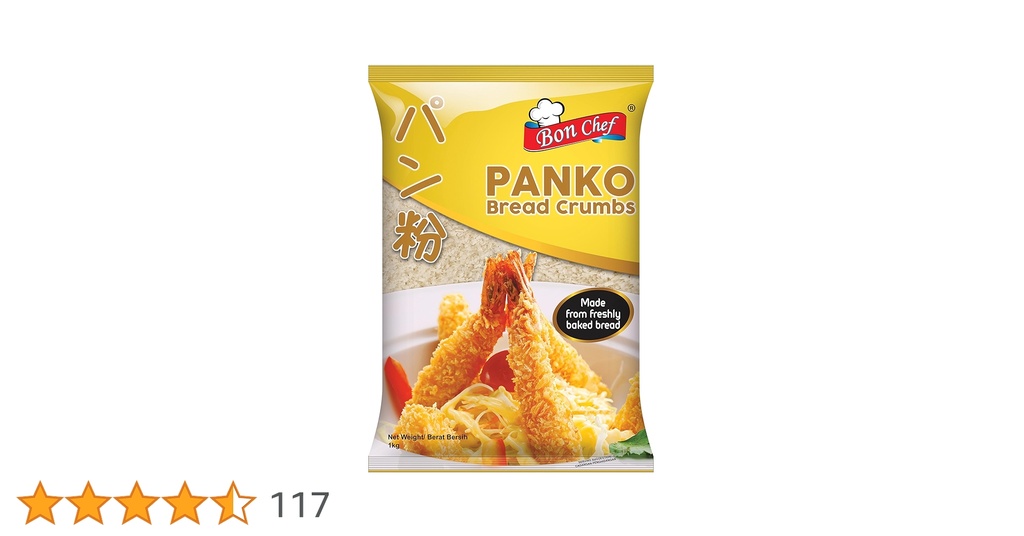 BON CHEF PANKO BREAD CRUMBS 1KG