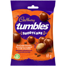 CADBURY TUMBLES SHORT CAKE  65G
