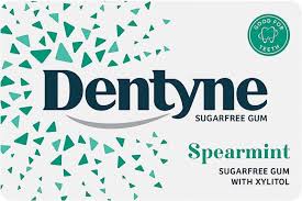 DENTYNE SUGARFREE GUM SPEARMINT