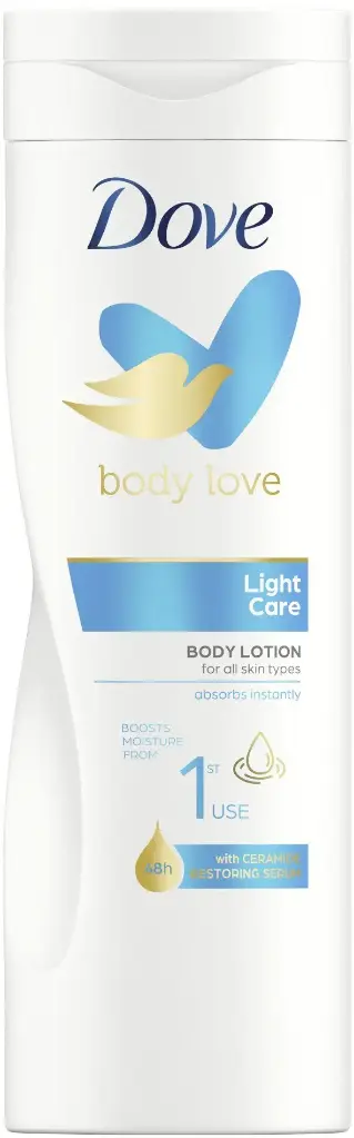 DOVE LOTION LIGHT CARE