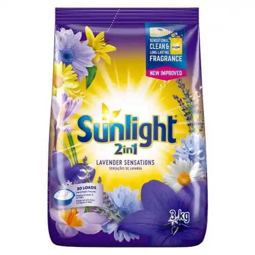 SUNLIGHT 2IN1 HAND WASH POWDER 3KG