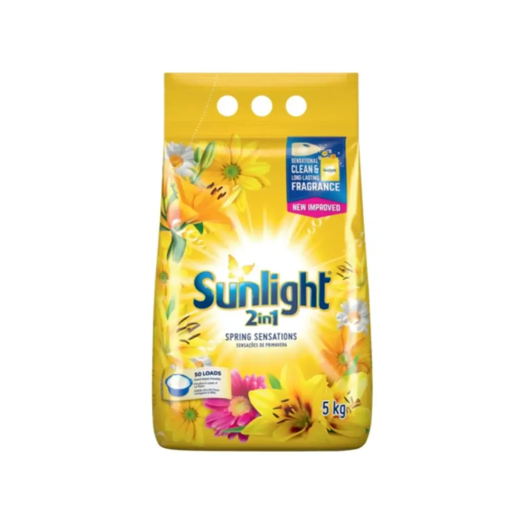SUNLIGHT 2IN1 HAND WASH POWDER 5KG