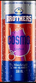 CAN MOCKTAIL COSMO 330MLS