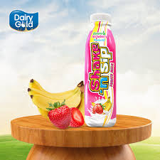 SHAKE & SIP STRAW-BANANA 500MLS