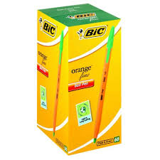 BIC ORANGE FINE GREEN 60