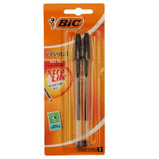 BIC CRYSTAL EXTRA LIFE BLISTER BLACK 2