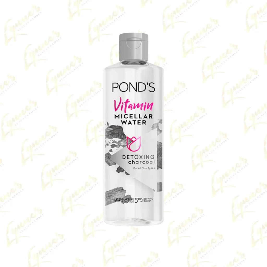 PONDS VITAMIN MICELLAR WATER CHARCOAL 100MLS
