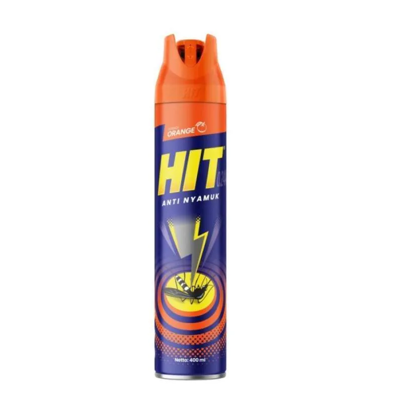 HIT AEROSOL 400MLS ORANGE