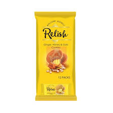 RELISH GINGER, HONEY & OATS COOKIES 12PACKS