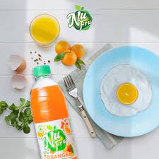NU FRU ORANGE 250MLS