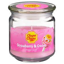 CHUPA CHUPS BEST OF JAR STRAWBERRY & CREAM
