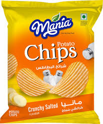 MANIA CRUNCHY SALTED POTATO CHIPS 52G
