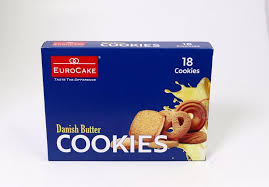 EUROCAKE DANISH BUTTER COOKIES 36G