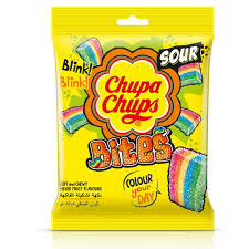 CHUPA CHUPS SOUR BITES JELLIES BAG 85G
