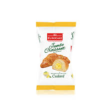 EURO CAKE JUMBO CROISSANT CUSTARD 50G DXB