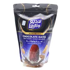 LADIO COFFEE MILK CHOCOLATE DATES 30G