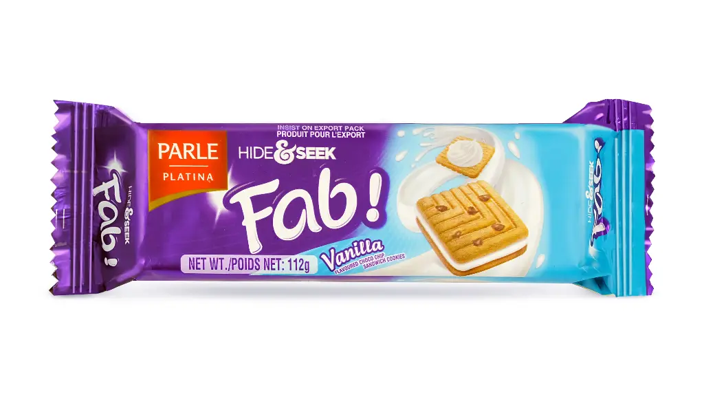 PARLE HIDE&SEEK FAB VANILLA 100G