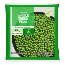 STANDARD GREEN COATED PEAS 250G