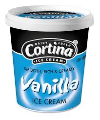 CORTINA VANILLA ICE CREAM 2LTR KITWE
