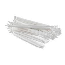 DRINKING STRAWS  WRAPPED