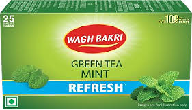 WAGH BAKRI GREEN TEA MINT