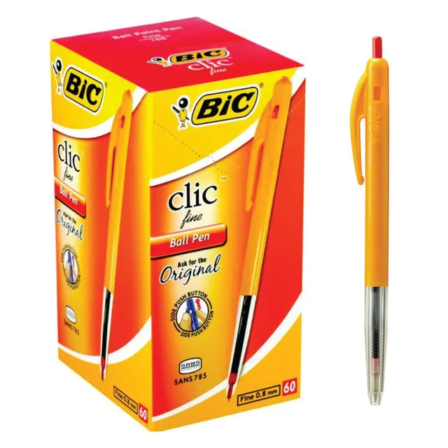BIC ORANGE FINE RED 60