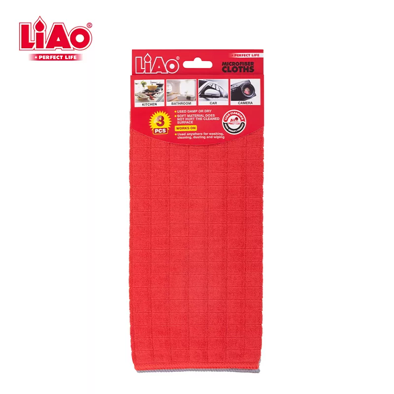 LIAO  MICROFIBRE CLOTH 3PCS