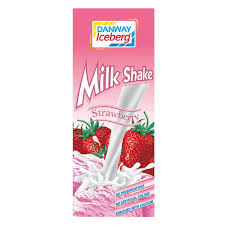DANWAY STRAWBERRY MILK SHAKE (180ML)