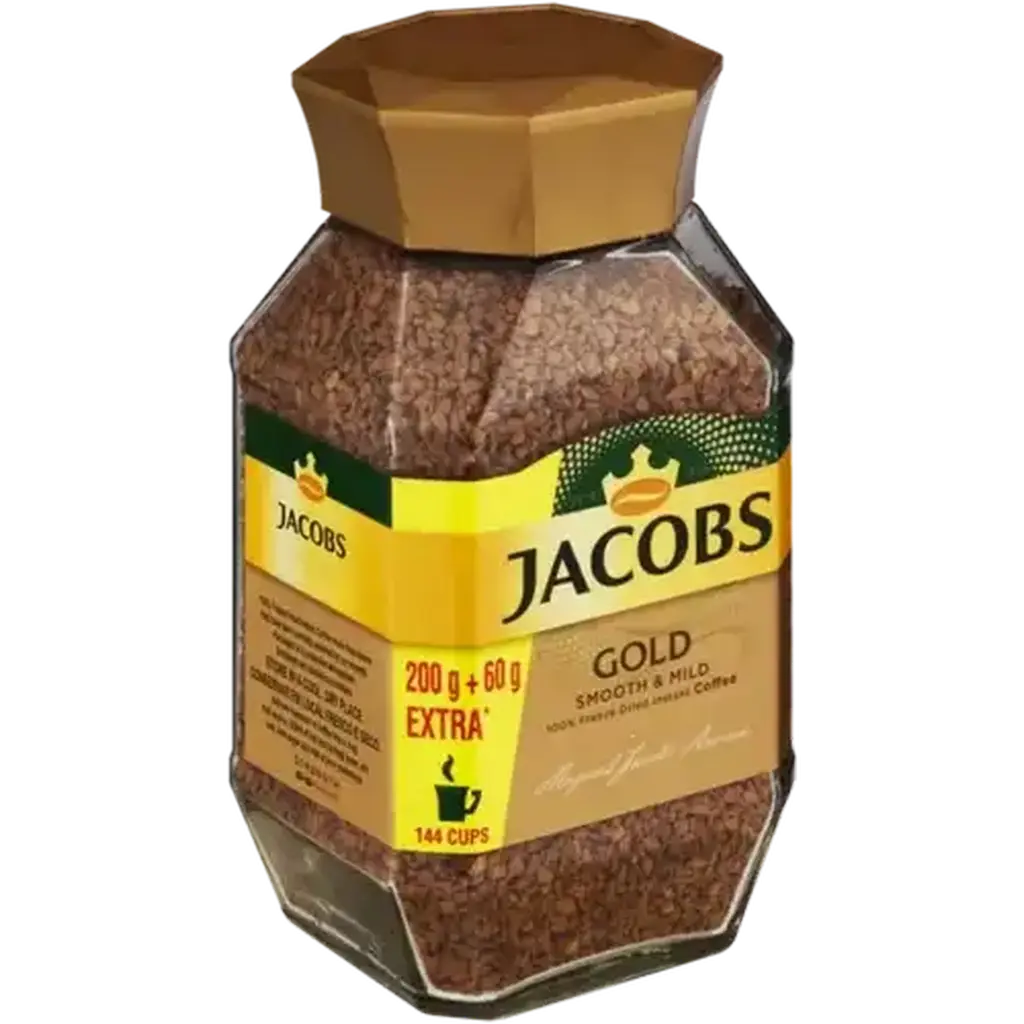 JACOBS GOLD & SMOOTH INSTANT COFFEE 47.5G